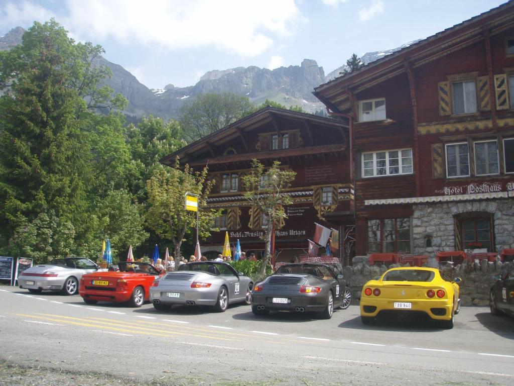 Hotel Posthaus Urigen Unterschachen ภายนอก รูปภาพ