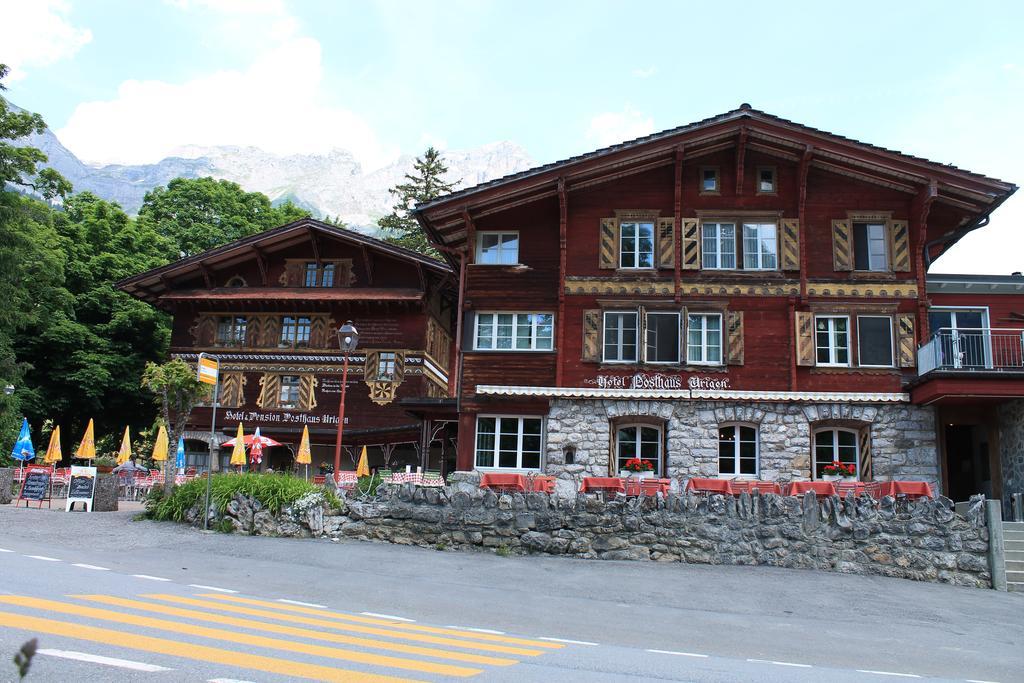 Hotel Posthaus Urigen Unterschachen ภายนอก รูปภาพ